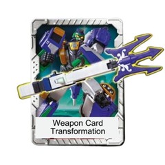 Metal Card Bot S Deep Bite Transforming robot