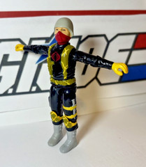 GI Joe Python Patrol Officer 1989 *100% COMPLETE w/File Card, NEAR MINT!* Cobra