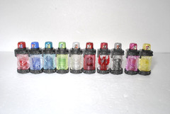 Kamen Rider Build DX Build Driver + 10 DX Best Match Full Bottle + Holder BANDAI