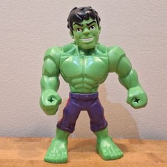Marvel Hulk Standing Posable Action Figure 2018 Hasbro No Accessories 10″