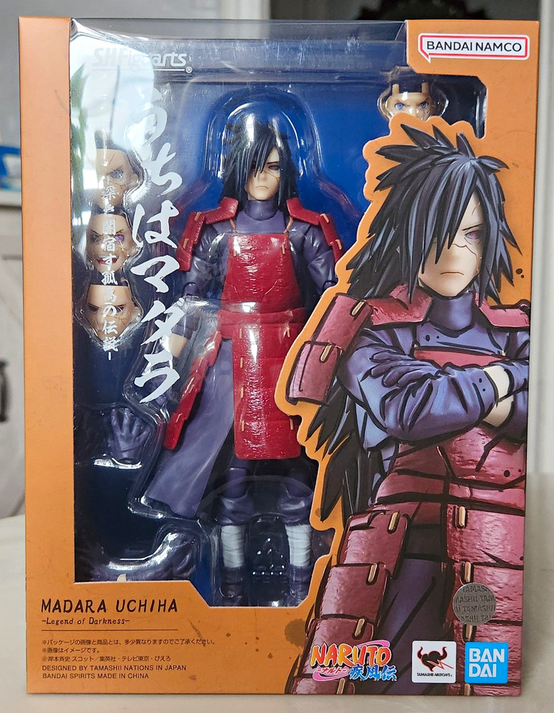 S.H.Figuarts Madara Uchiha Legend of Darkness Figure – Naruto Shippuden