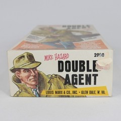 VTG Mike Hazard Double Agent Action Figure Louis Marx 2090, Used, Incomplete