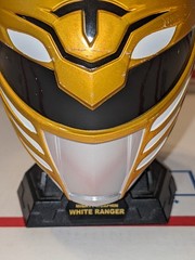 Power Rangers Legacy Mighty Morphin White Ranger Mini Helmet Tommy 1/4 Scale