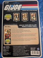 Target Exclusive Super 7 Reaction+ GI Joe Tiger Force Wild Bill