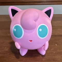 Pokémon Jigglypuff Pink Plastic Figure Toy, TV Movie Video Games Theme, Cat