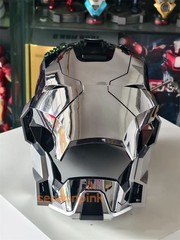 Iron Man MK17 Heart breaker Helmet 1/1 Wearable English Voice-controll Mask Toy