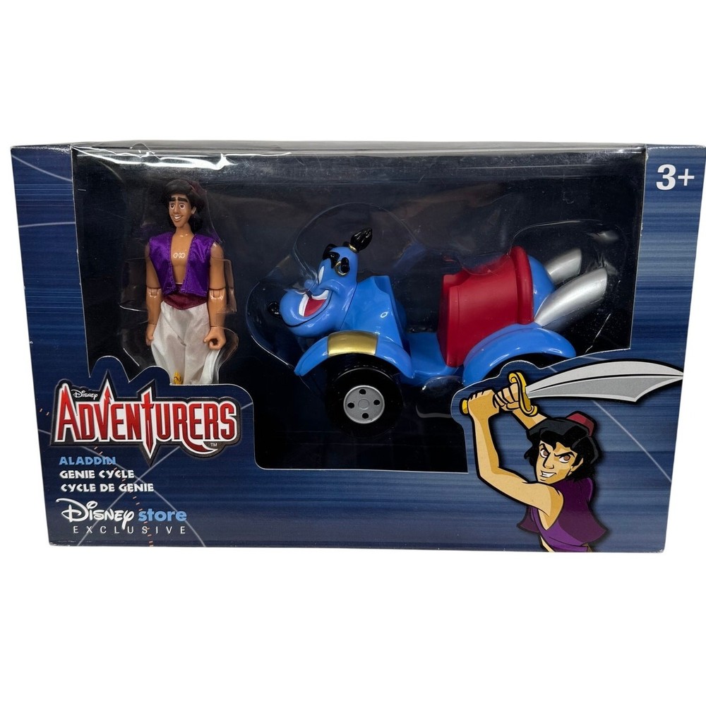 Disney Adventurers Aladdin Genie Cycle Disney Store Exclusive 1999
