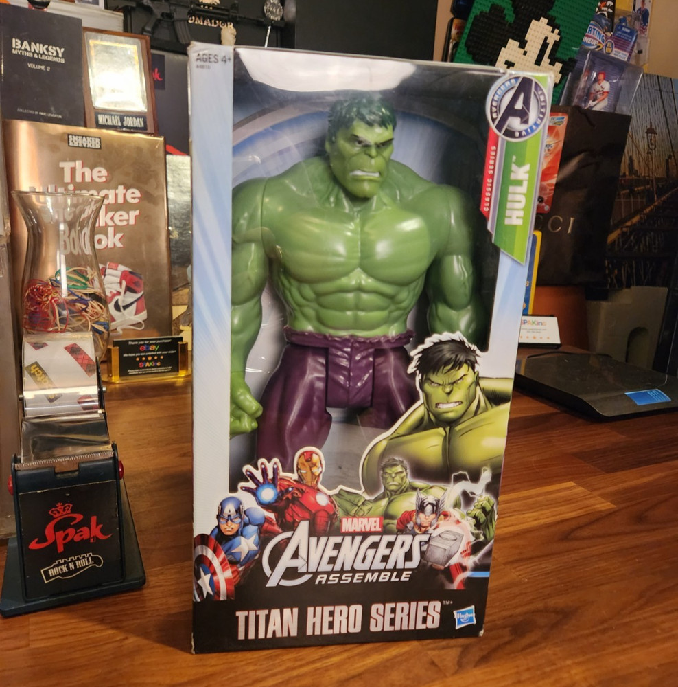 NEW Hasbro Marvel Avengers Incredible Hulk Titan Hero Series 12″ Figure FREE SnH