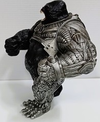 TMP King Kong 2020 Gorilla Action Figure Toy 13″ Red Eye Cyborg Monster Swivel