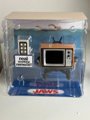 Tiny TV Classics Best Clips Scenes from Jaws Basic Fun Open Box Needs Batteries