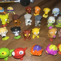Moose Toys The Ugglys Pet Shop & Wash Van Mini Toy Figures Mixed Lot of 126 Rare