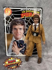 Custom 8″ Mego Nicholas Hammond s Peter Parker Spider-Man Action Figure Boxed