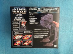 Imperial AT-ST 1996 STAR WARS Power of the Force POTF Tri Logo Foreign NEW