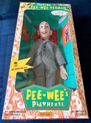 Vintage Talking Pee Wee Herman Doll 1987 Matchbox Pullstring – New In Box Works