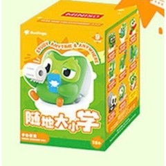 Miniso Duolingo Study Anytime Anywhere Series Mini Figure Collectible Model