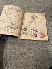 1986 Kenner park toys mask coloring book 1985 Tonka Gots coloring book