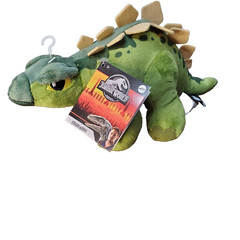 Jurassic Park World Stegosaurus Dino Stuffed Plush Animal Mattel NEW Dinosaur