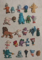 Vintage Mini Figures Assorted Characters Lot Of 25 PVC Vinyl Plastic 1980 1990s