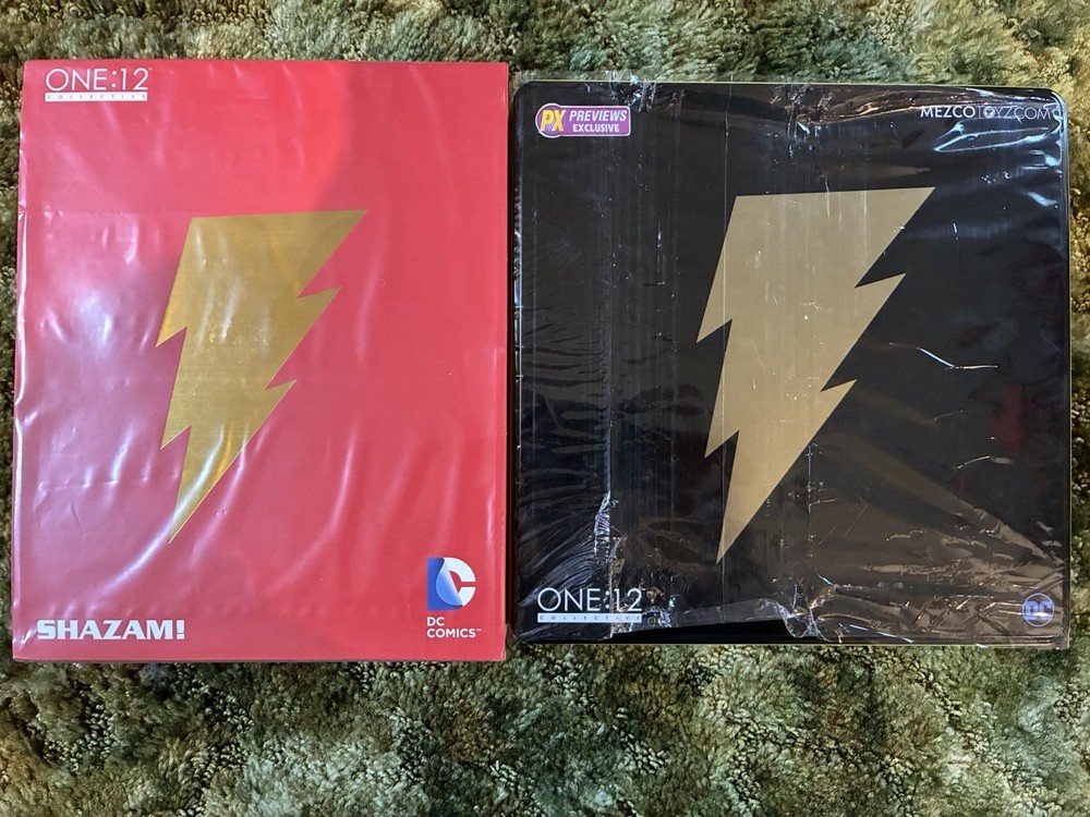 Mexico One:12 Shazam! and Black Adam PX Previews Exclusive Figures Brand New