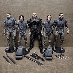 READ – Lot of 5 DUNE McFarlane Action Figures 7″ Toys Movie Paul Stilgar Duncan