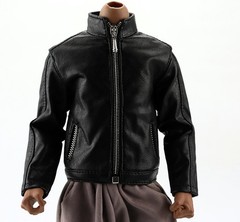1/6 Short Coat Casual Leather Jacket Fit 12” Action Figure