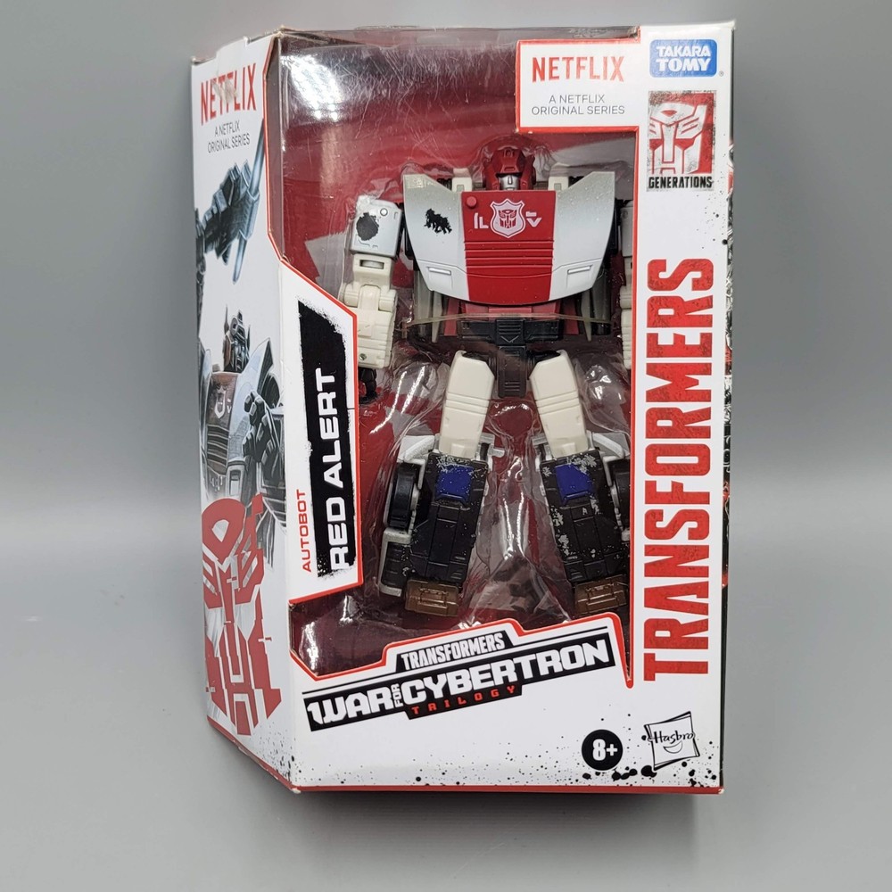 Transformers War for Cybertron Netflix Red Alert Figure Walmart Exclusive NEW!