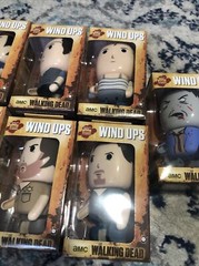 The Walking Dead TWD Bulls I Toy Wind Ups Complete Set
