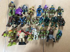 Playmates Teenage Mutant Ninja Turtles Action Figure Mixed Lot Green Unboxed