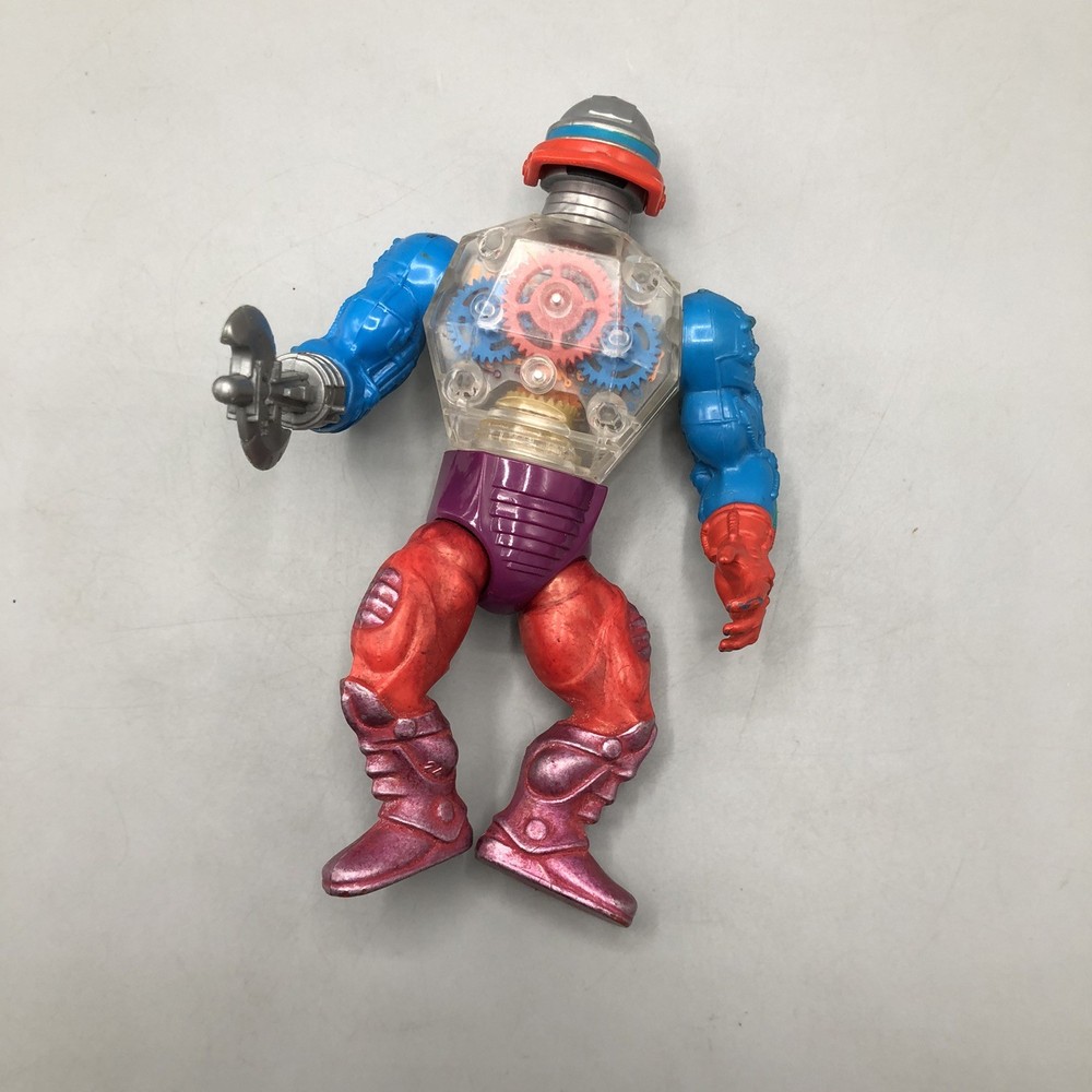 MOTU 1984 Roboto He-Man Action Figure Master Of The Universe Mattel Vintage