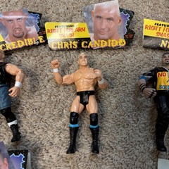 1999 ECW Wrestling Action Figure Lot- New Jack, Sabu, Lance Storm And More