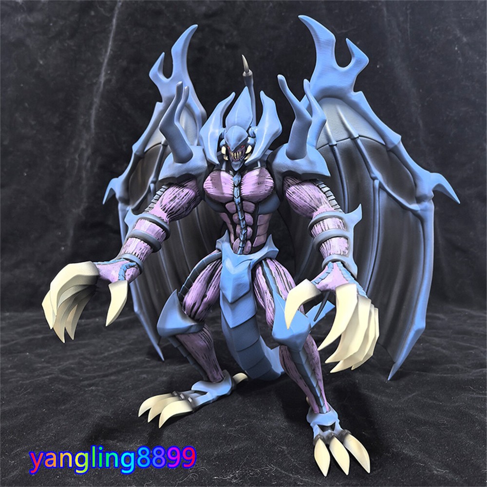 YU-GI-OH! Duel Monsters GX Raviel Lord of Phantasms Resin Figure Model Toy 30cm