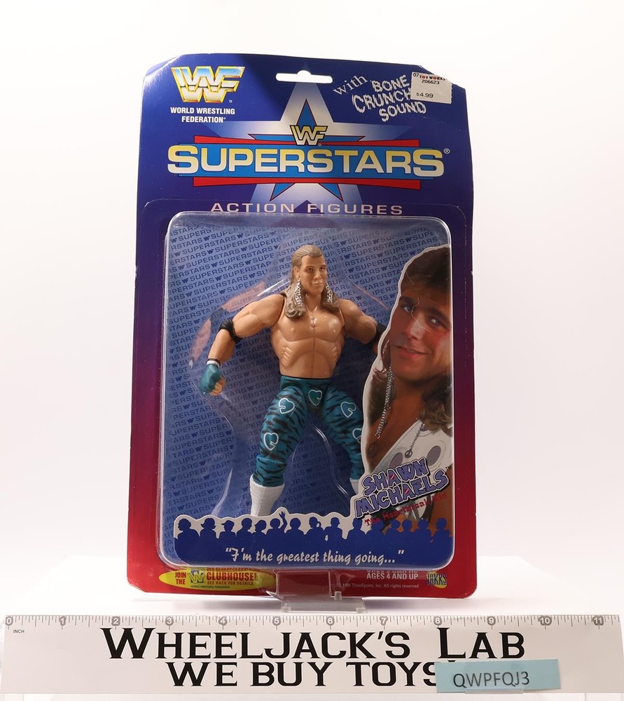 Shawn Michaels WWF Wrestling Superstars 1996 Jakks Pacific Figure NEW SEALED