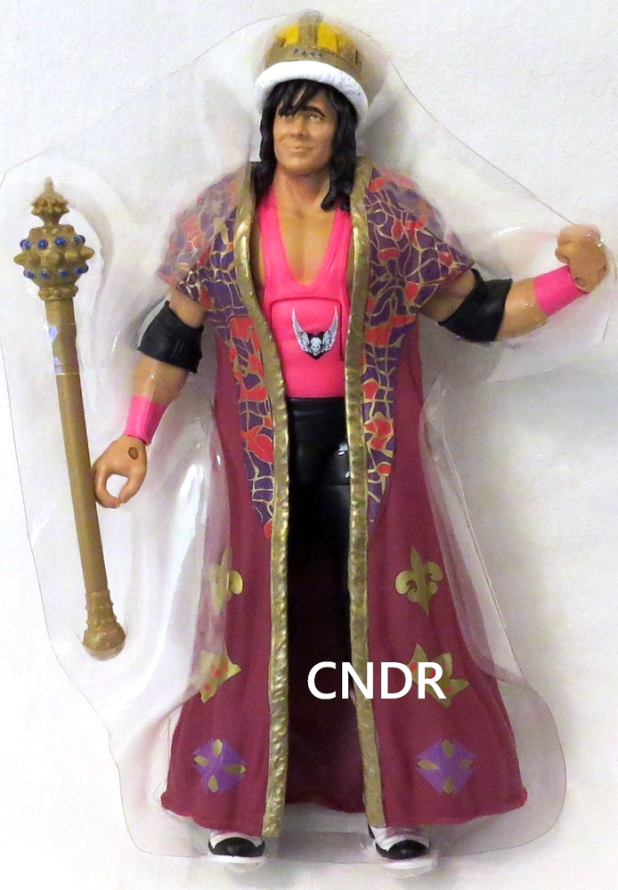 WWE Elite Wrestling Ringside Exc LOOSE Figure BRET HITMAN HART KING of the RING!
