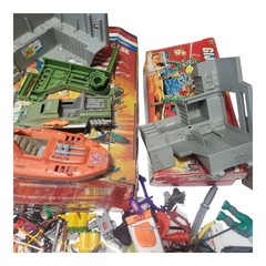 HUGE LOT Vtg G. I. JOE WEAPONS AND ACCESSORIES and other figures accessories