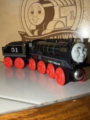 HIRO ! THOMAS FRIENDS TRAIN WOODEN Railway 2003 LEARNING CURVE #51 Japanese￼