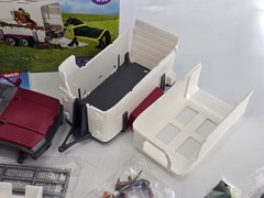 2 Lot Of Horse Club Trailer & Truck Playset with Horse & Rider Figurines + Extra