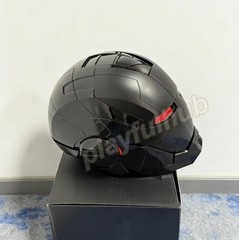 Iron Man Black Mask Cosplay AUTOKING MK5 1:1 Helmet Wearable Voice-control