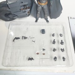 MODOKING Batman Ben Affleck Motorcycle Assembled model Toy Kit In Stock L:28CM