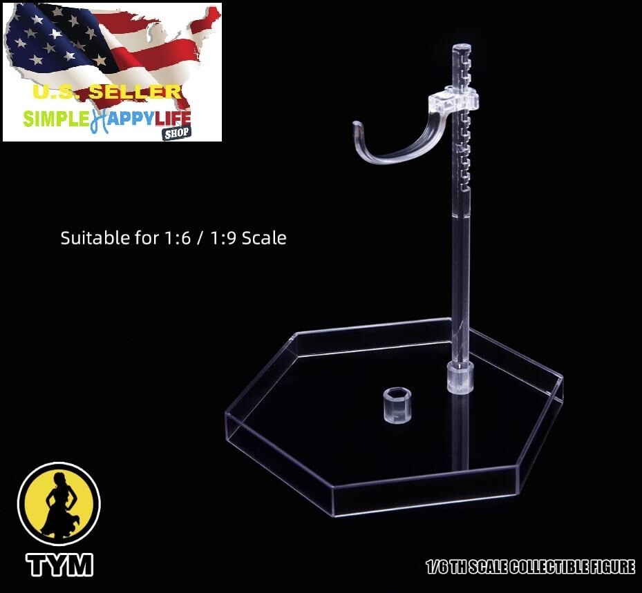 1/6 & 1/9 Scale Action Figure Stand for Phicen ganghood Hot Toys worldbox ❶USA❶