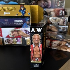 Jeff Jarrett – AEW Unrivaled 18 Jazwares Toy Wrestling Action Figure