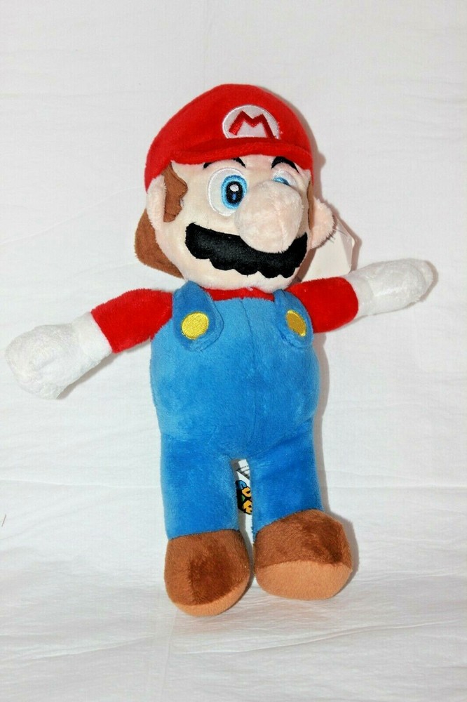 Super Mario Plush 2017 Official Nintendo Good Stuff Stuffed Plush Toy 10”
