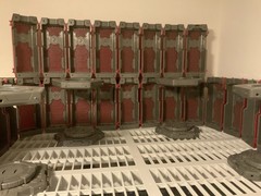 1 set loose (5 pods) + all accessories Disney ToyBox Iron Man Hall of Armor