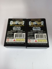 Star Wars Clone Wars BUST-UPS Gentle Giant Yoda & Clone Trooper Lot of 2 SEALED
