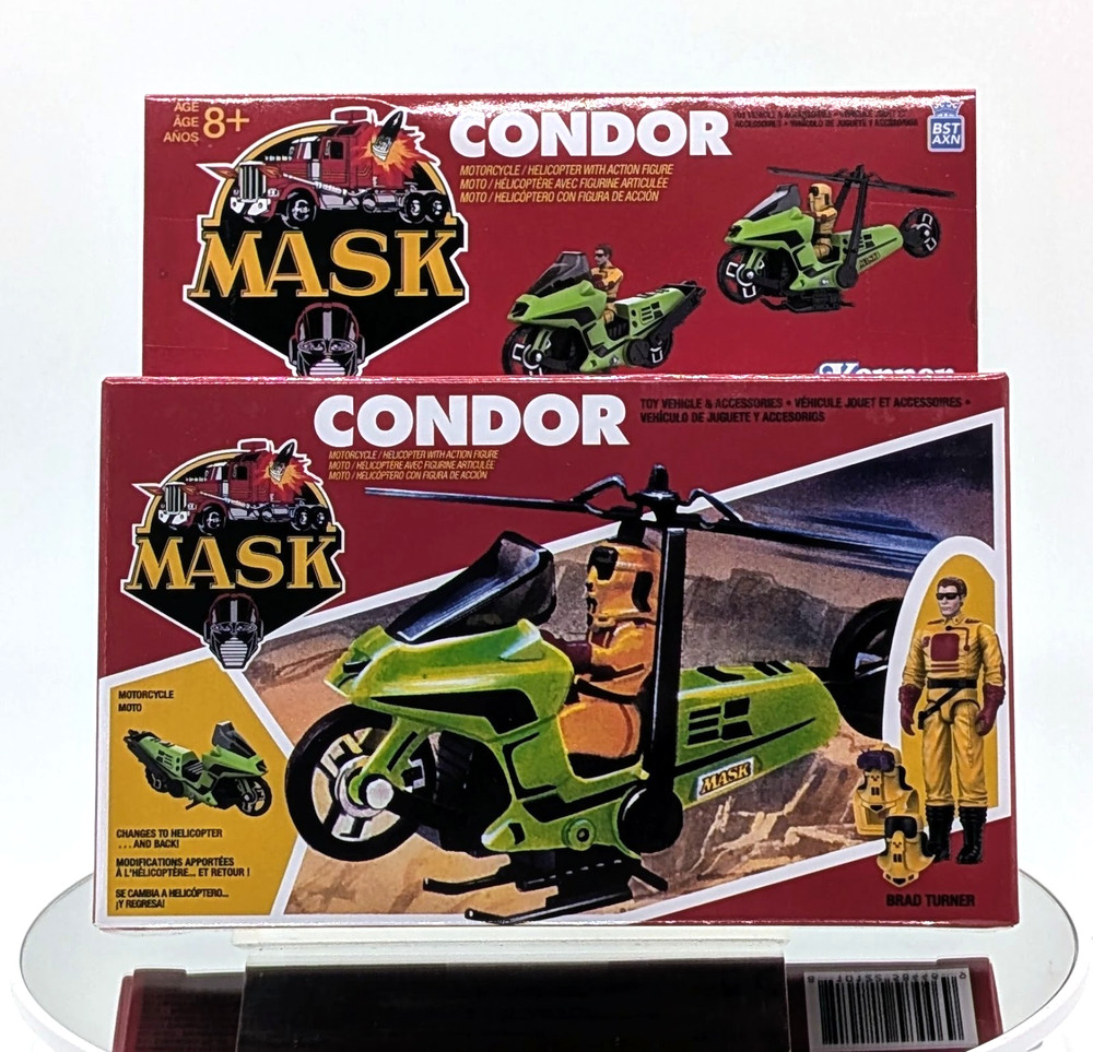 The Loyal Subjects 2025 M.A.S.K. Motorcycle/Helicopter CONDOR w/ BRAD TURNER!