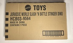 Jurassic World Slash ‘n Battle Stinger Dinosaur Scorpios Rex Figure