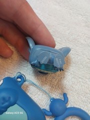 Disney Stitch Figure Lot Of 5 Metal, Rubber, Plastic