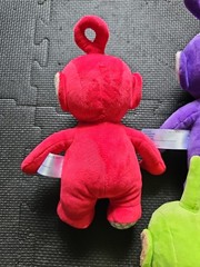 Mighty Mojo Teletubbies Talking Plush Purple Red Green NO Yellow