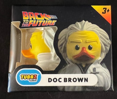 Mini Tubbz – Doc Brown – Back to the Future – Rubber Duck – Approx 2″ High