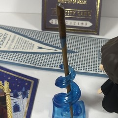 Harry Potter Lot of 10 Toys Funko Pop, Squishy, Suitcase, Cards, Wand Mini