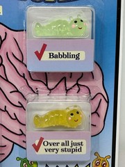 You Have Parasitic Brain Worms By Obvious Plant Limited Ed. Internet Meme Toy